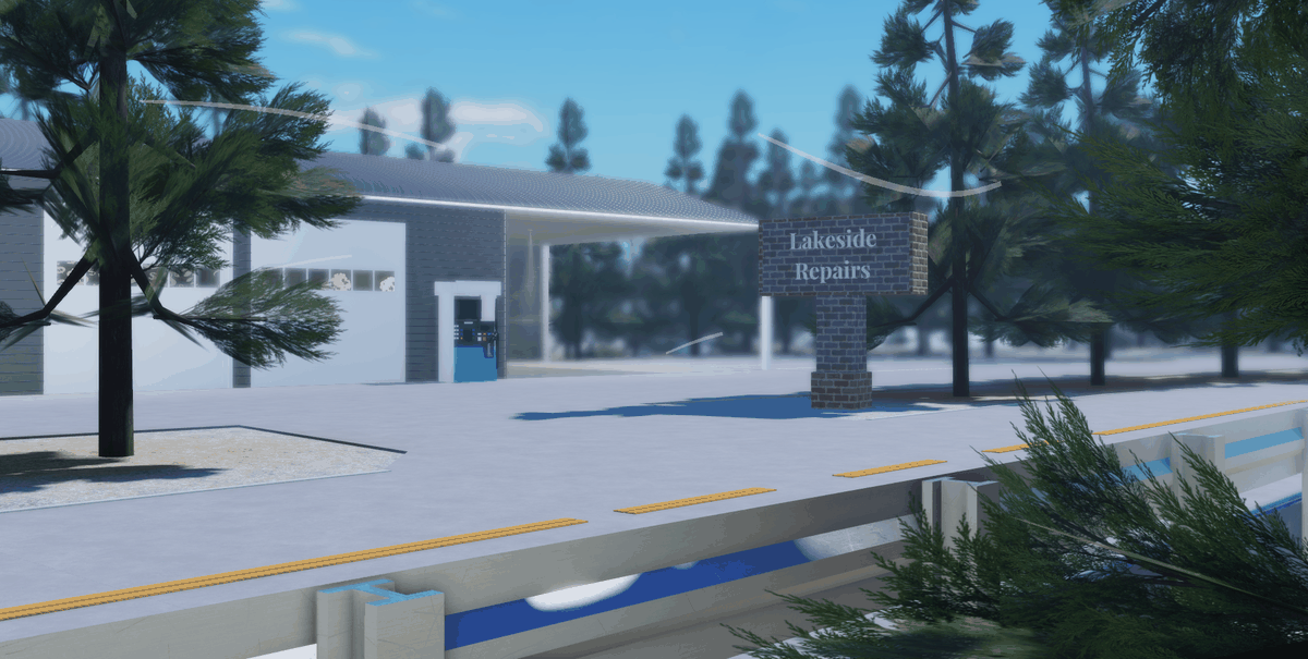 Lakeside Town Map | Snow Edition