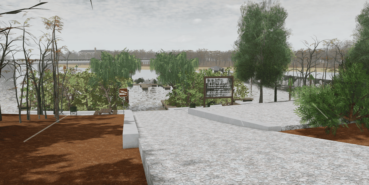 Lakeside Town Map Fall Edition