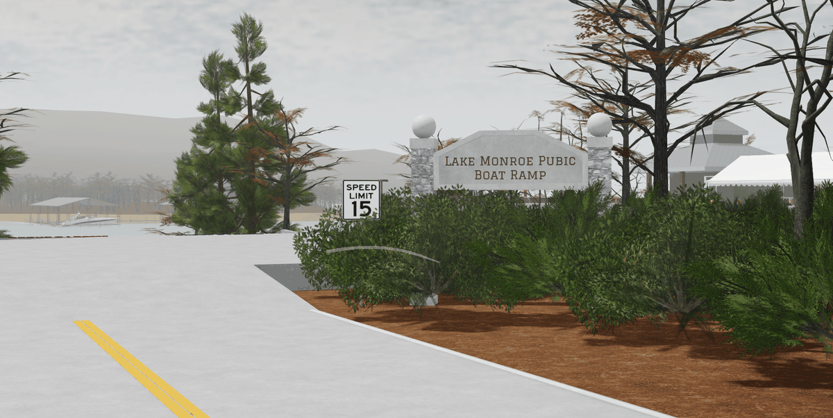 Lakeside Town Map Fall Edition