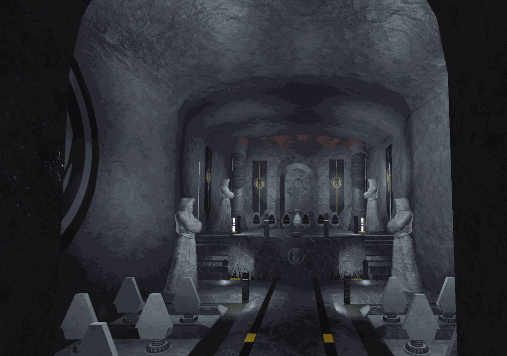 Temple on Tython with Saber System