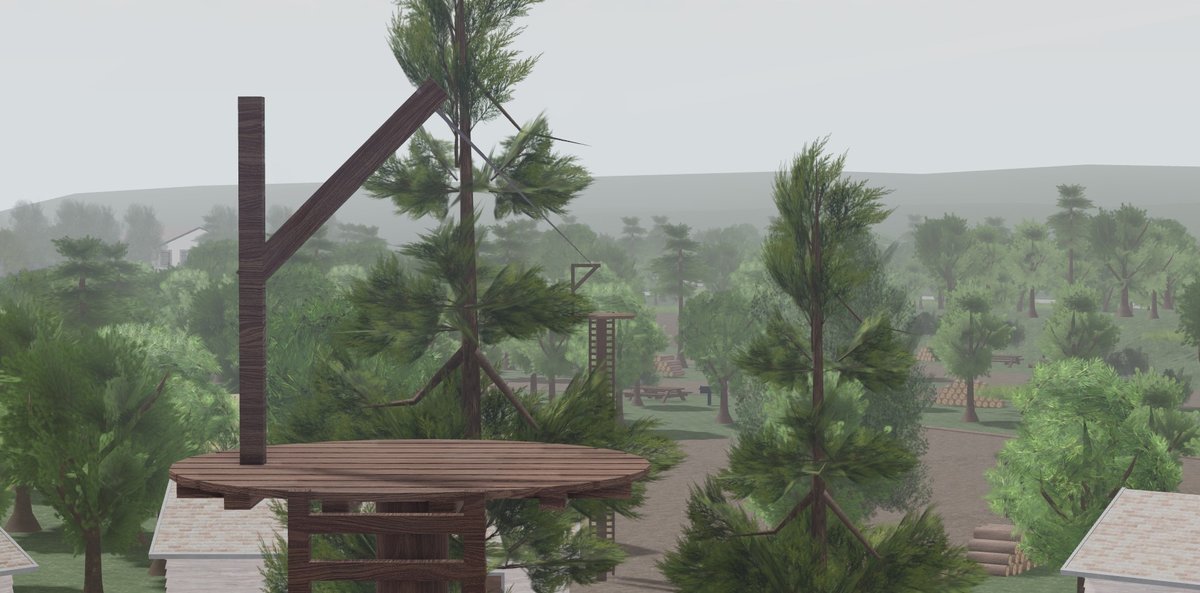 Lakeside Town Map Summer