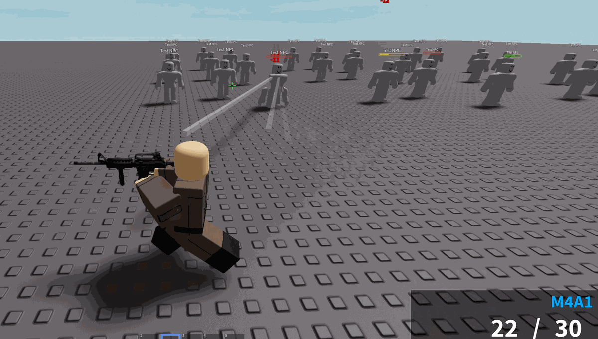 Simple TPS Gun System