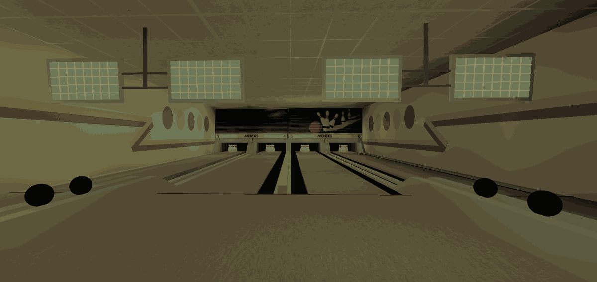 Scripted Retro Bowling Alley