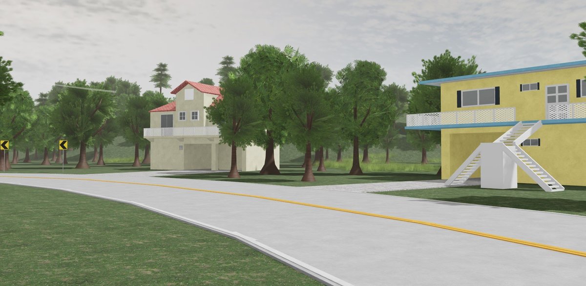 Lakeside Town Map Summer