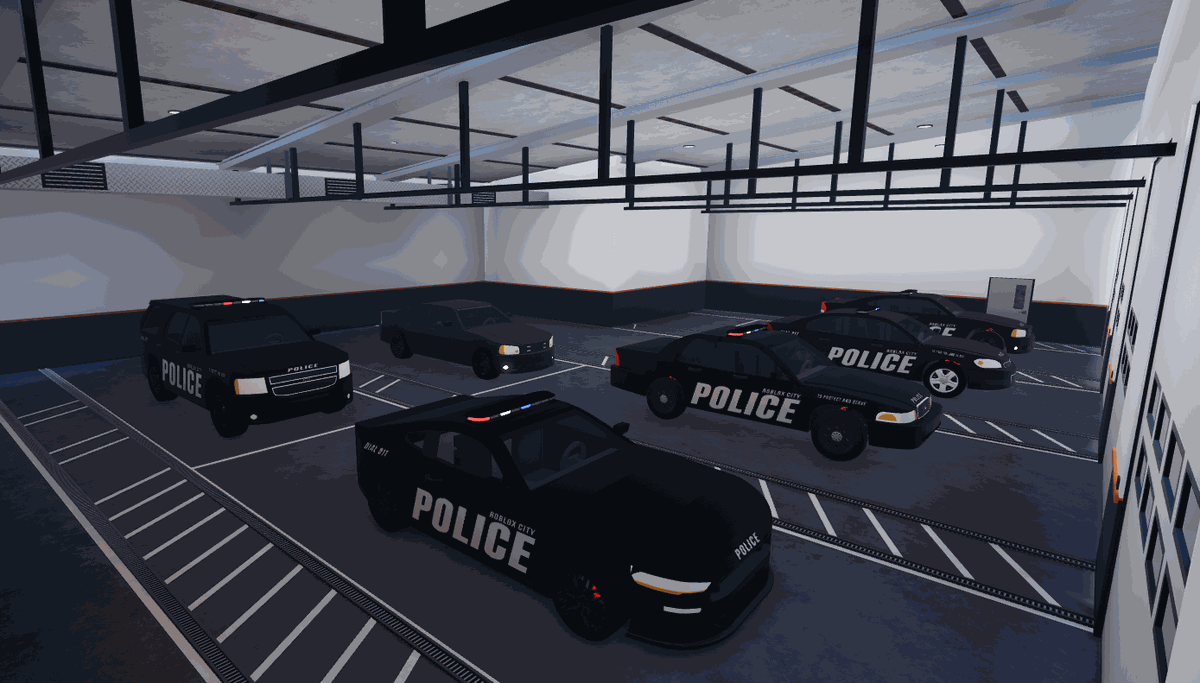 CSG Blocky Police Car Pack