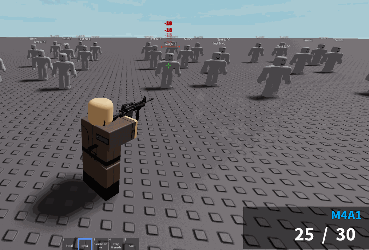 Simple TPS Gun System