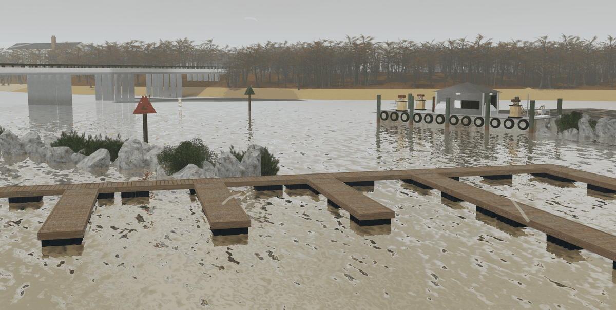 Lakeside Town Map Fall Edition