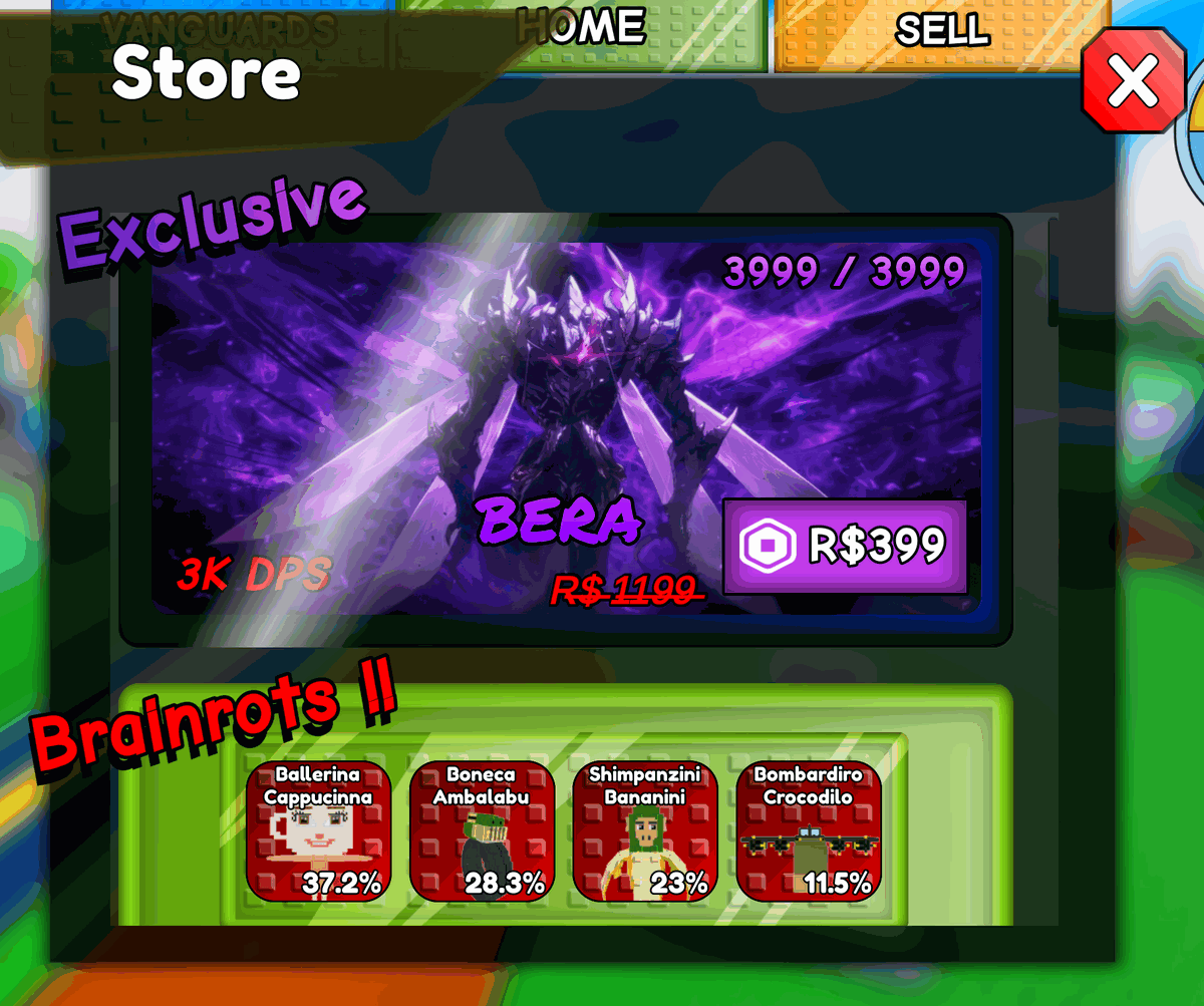 Brainrot Vanguards Royale Template