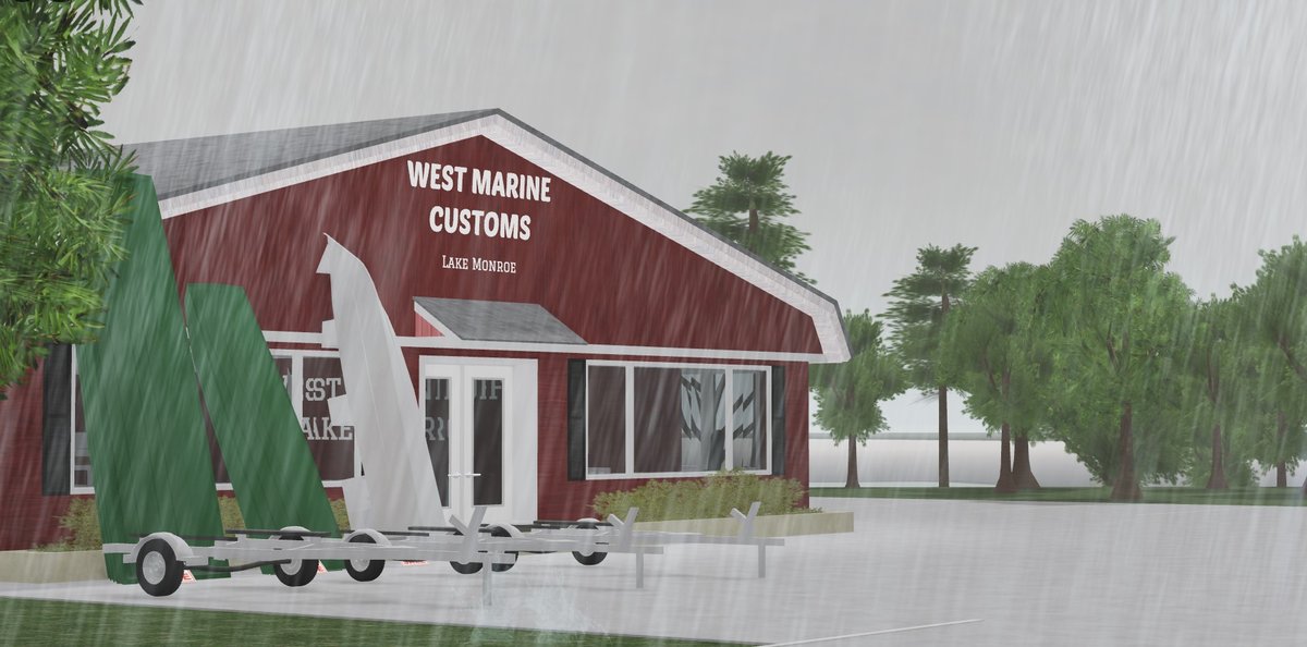 Lakeside Town Map Summer