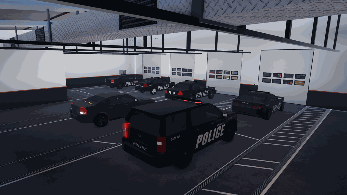 CSG Blocky Police Car Pack