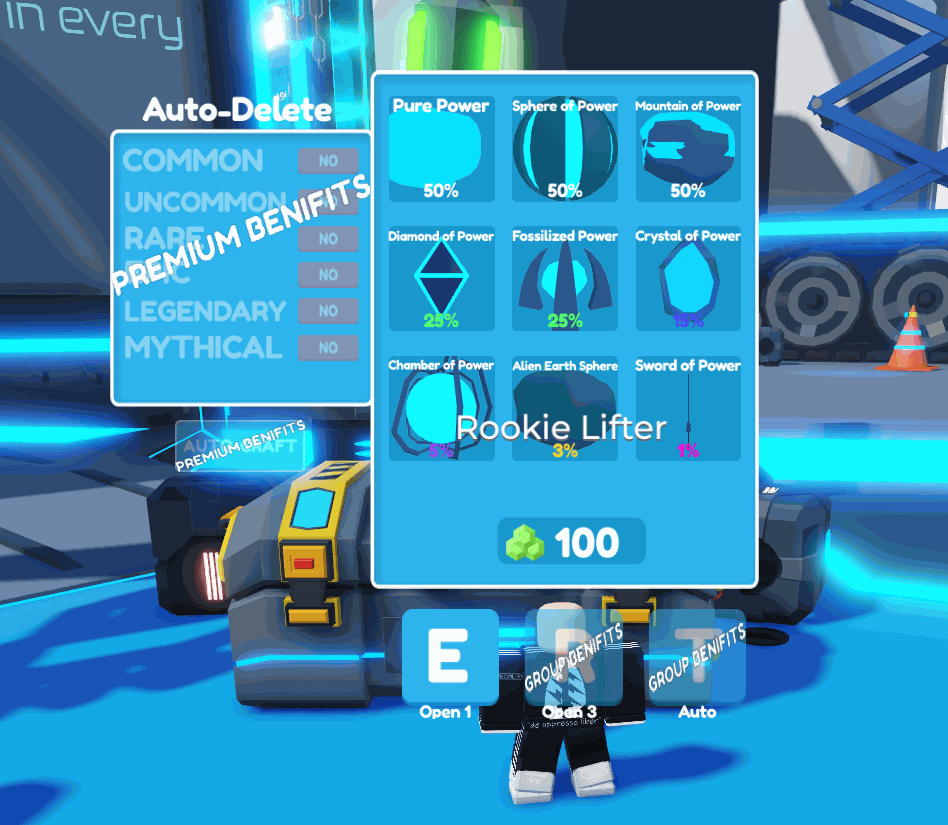 Power Lifting Simulator