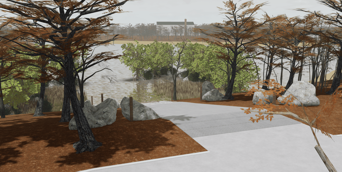 Lakeside Town Map Fall Edition